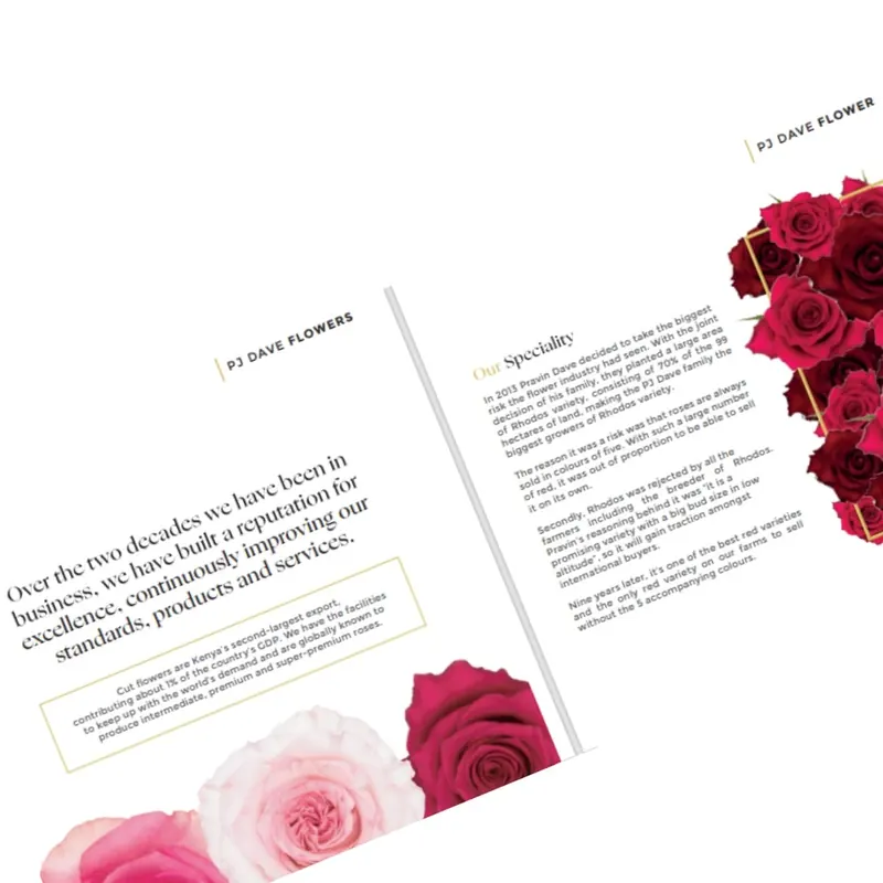 PJ Dave Flowers Group: Branding, Design